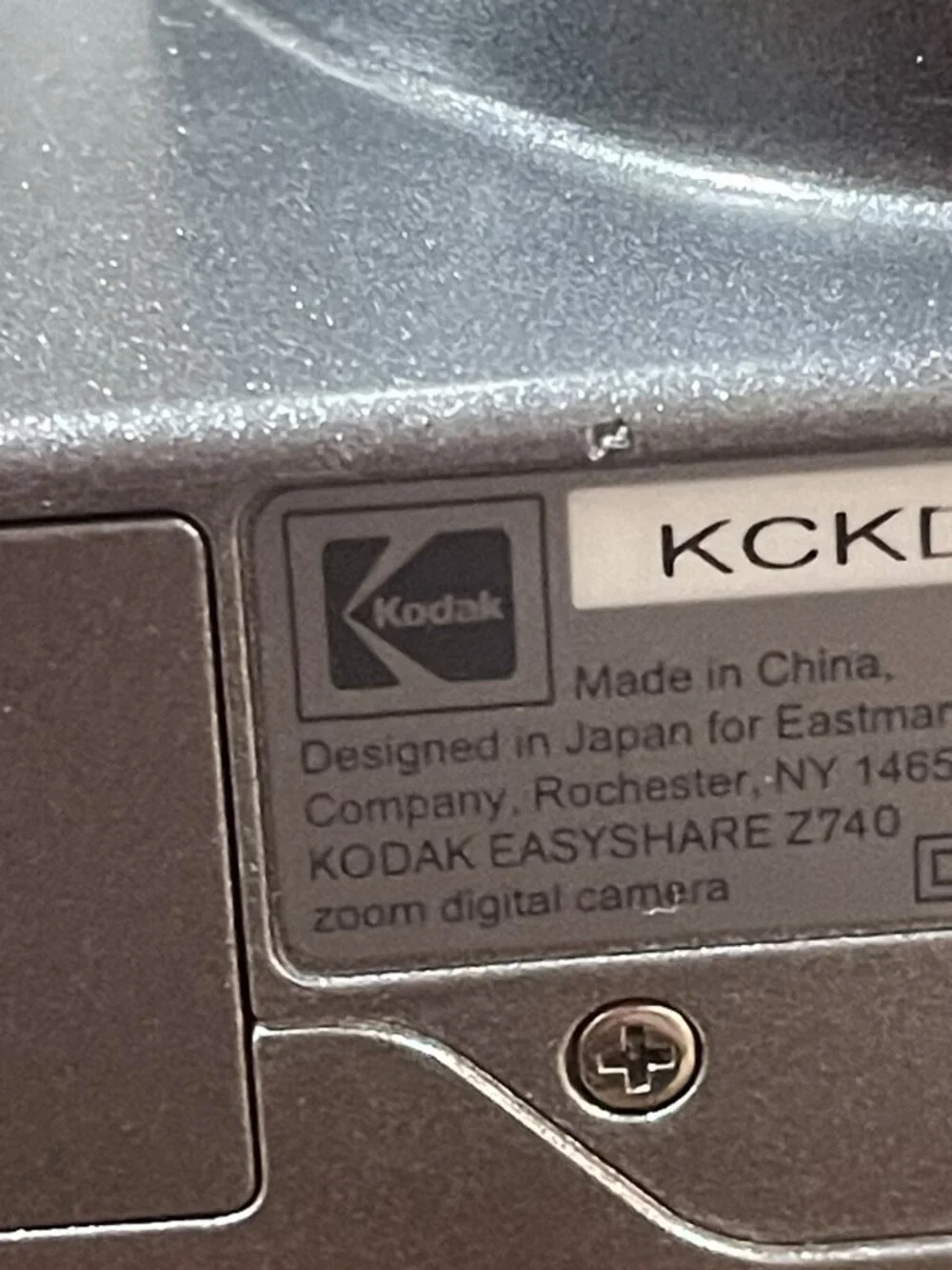 KODAK EasyShare Z740 Digital Photo Camera Bundle 5.0 MP ~ Preowned NOT Tested